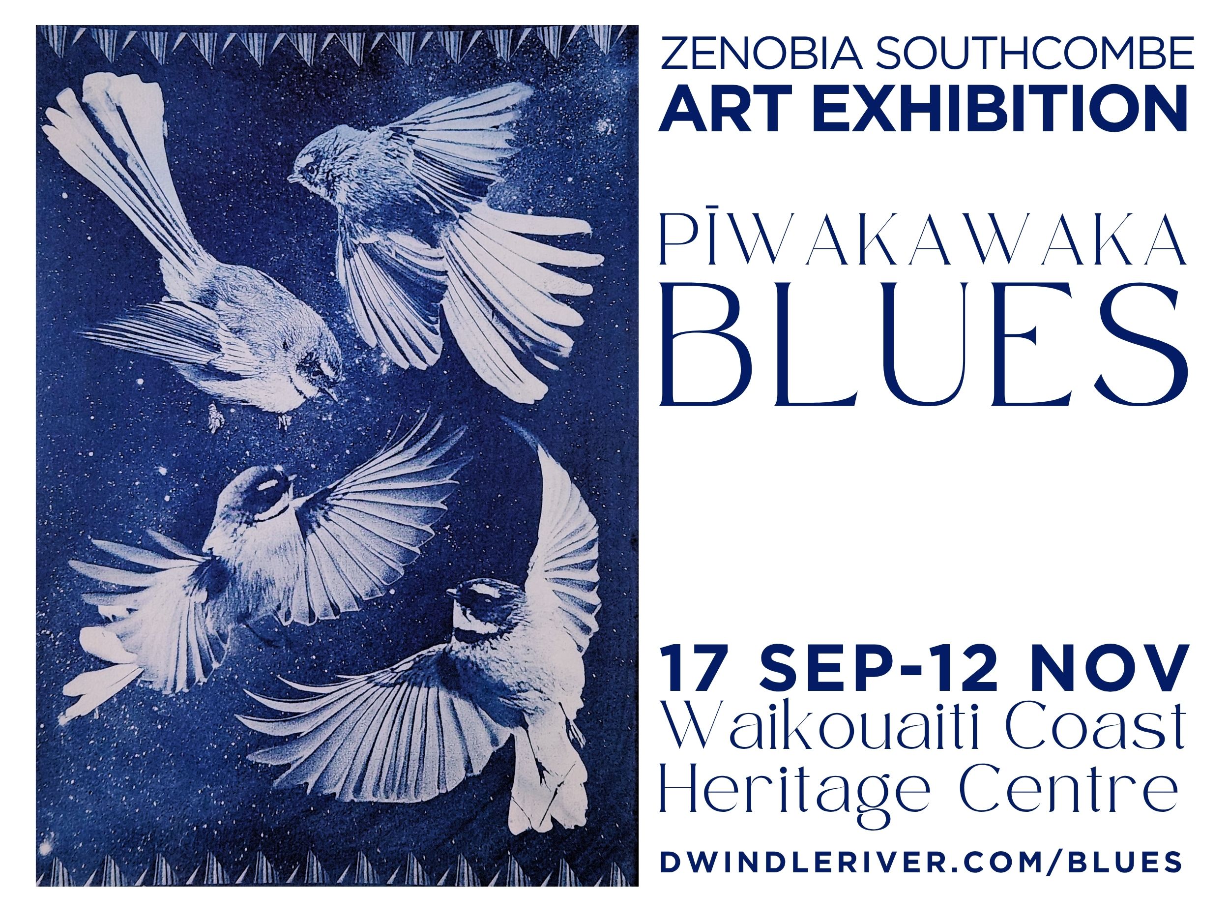 Solo Exhibition: Pīwakawaka Blues