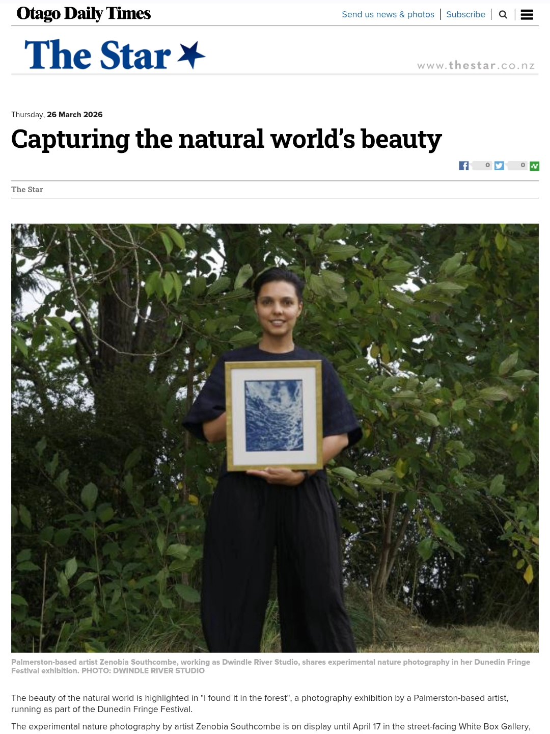 The Star: Capturing the natural world’s beauty
