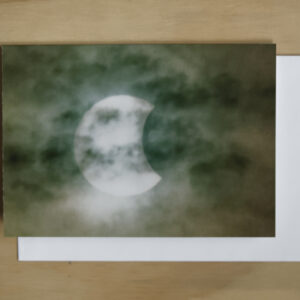 Greeting Card: Moonshadow (Solar Eclipse)