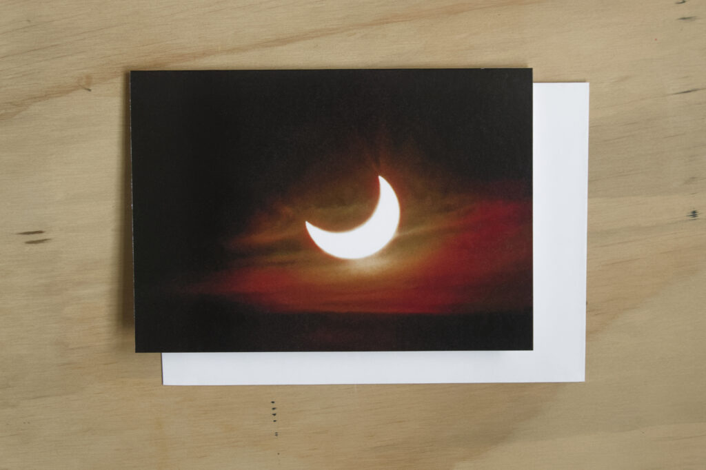 Greeting Card: Let There Be Light (Solar Eclipse)