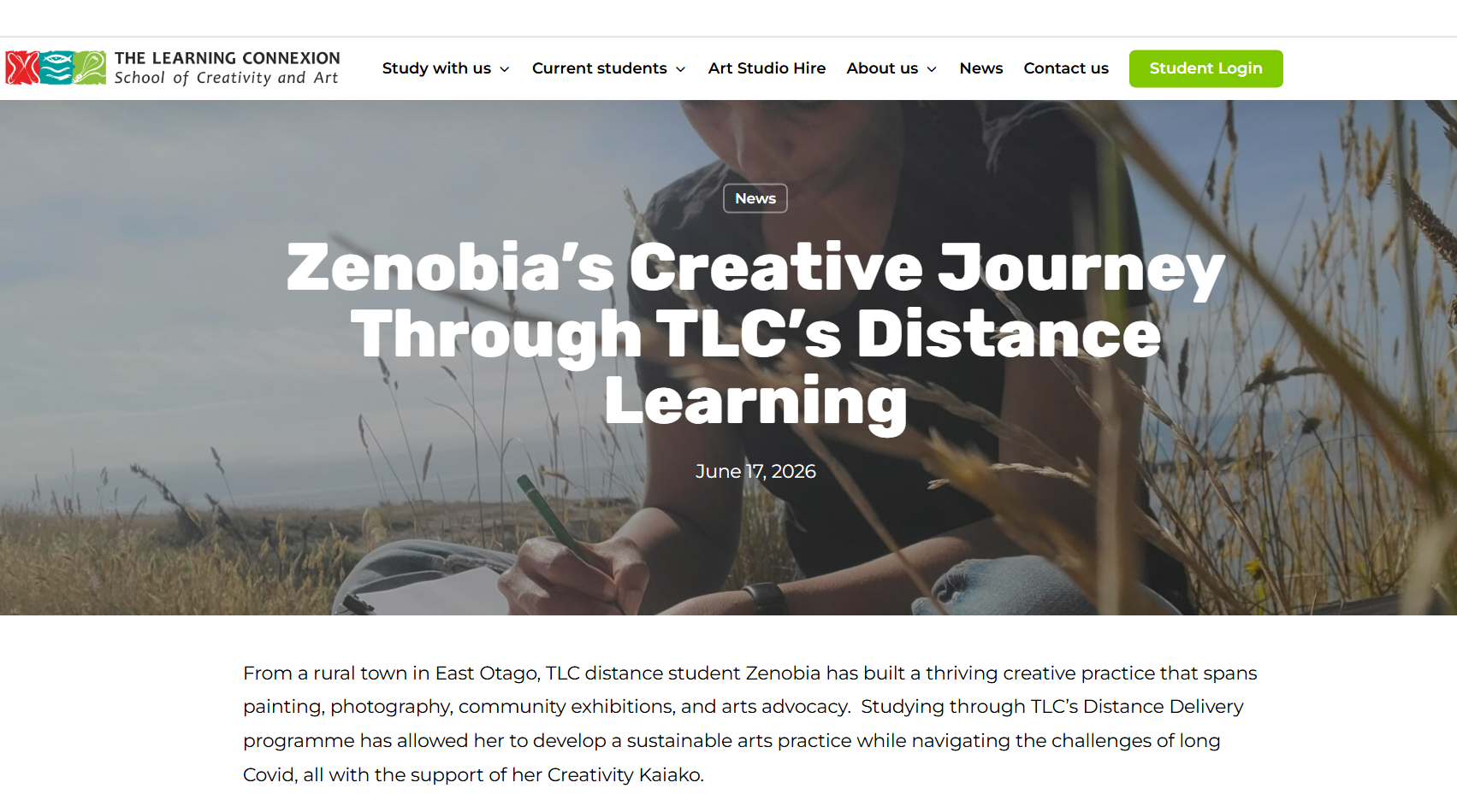 TLC: Zenobia’s Creative Journey…